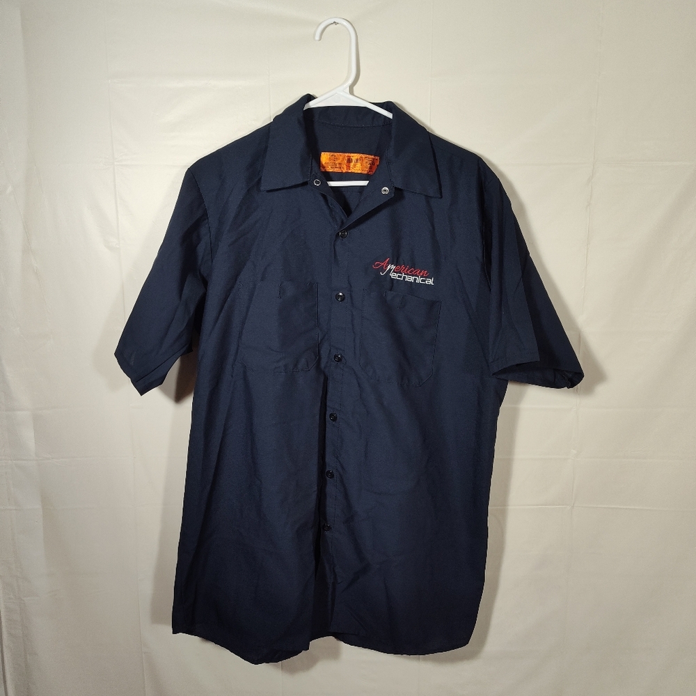 Red kap shirt